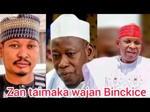 yanzu Yanzu wata sabuwar chakwakiyar Dan gidan ganduje yayi alkawarin taimakawa hukumar yaki da ras