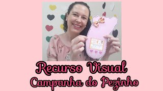 Recurso Visual!! Campanha do Pezinho no MINISTÉRIO INFANTIL