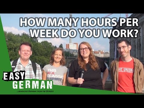 How Many Hours do Germans Work per Week? | Easy German 210