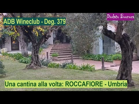 ADB Wineclub - Deg. 379 - One Winery at a Time: ROCCAFIORE - Umbria