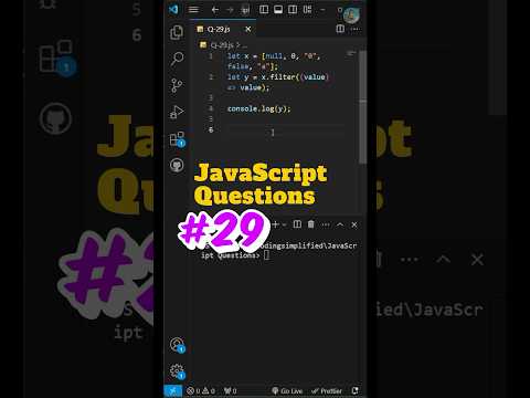 29 Javascript Questions Series Coding Webdevelopment Codingsimplifiedspace Javascripttutorial