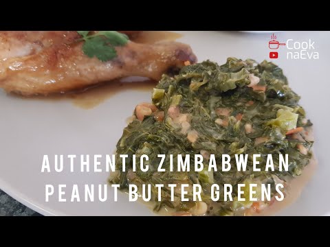 3-Ingredient peanut butter mustard greens| Tsunga ine dovi