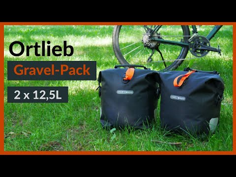 Vokietija ORTLIEB BACK ROLLER PLUS dviračio krepšių komplektas