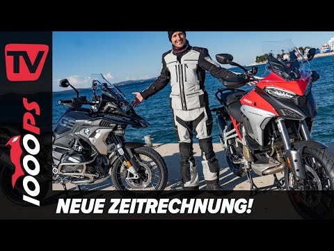 BMW R 1250 GS Vergleich Ducati Multistrada V4 S - Reiseenduro Vergleichstest - Adventure