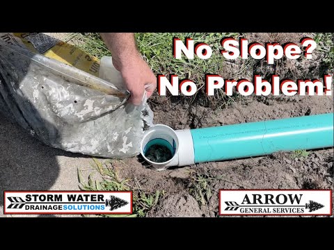 How To Drain A Yard With No Slope - Flooding Issue Solved