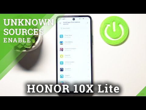How to Activate Unknown Sources in HONOR 10X Lite – Allow App Installation