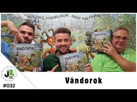 JátékUtán LIVE #032 -  Vándorok | Vagabunddal a hátunkon kalandozunk szerteszét - JátékUtán