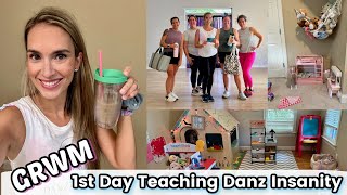 DITL Of A SAHM || GRWM 1st Danz Insanity Class + Playroom Declutter