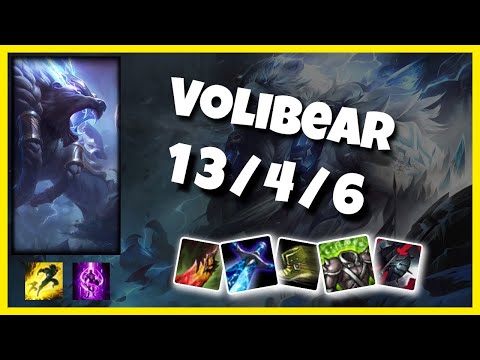 EU Challenger Volibear TOP (13/4/6) vs CAMILLE Gameplay Replay - Patch 10.20