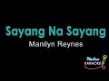 Manilyn Reynes - Sayang Na Sayang