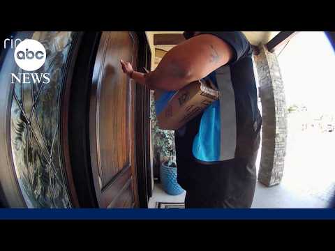 Alleged burglary scheme on camera