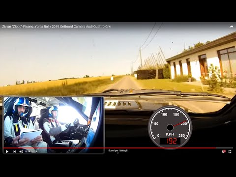 Zivian "Zippo"-Piceno_Ypres Rally 2019 OnBoard Camera Audi Quattro Gr4