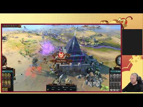 🔴Raising Arkhan's black tower - Total War Warhammer 3 (Part 2) | Live