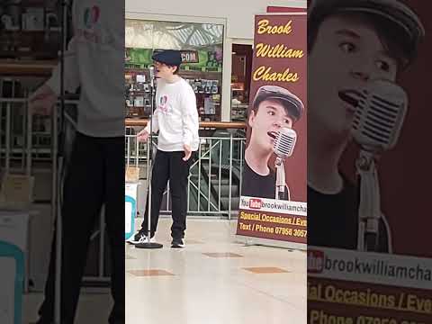 Thumbnail for "Candy Man" by Roy Orbison performed by 14 year old busker - Brook William Charles 💜