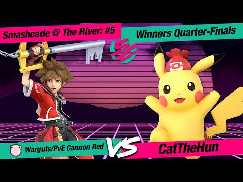 SC@R #5 - SSBU - WQF: Warguts/PvE | Cannon Red (Sora/Jigglypuff) vs CatTheHun (Pikachu)