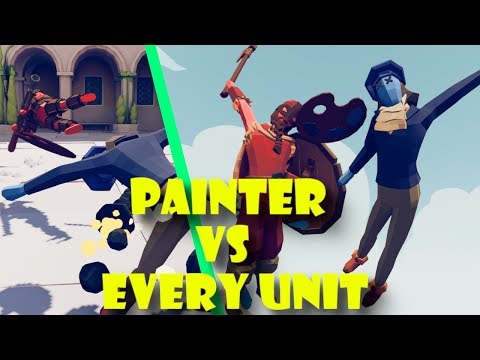 PAINTER Archer 1vs1 EVERY Unit in DLC-BUG-TABS - 1V1 (Totally Accurate Battle Simulator)
