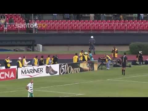Veja os gols de Guarani 0X3 Santos