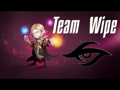 Team Wipe by Secret vs AD Finem game 1 DAC 2017