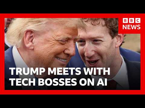 Trump says AI companies must 'self-regulate' | BBC News