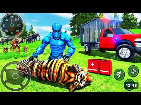 POLICE ROBOT SAVES THE DAY in Emergency Animal Rescue Simulator!