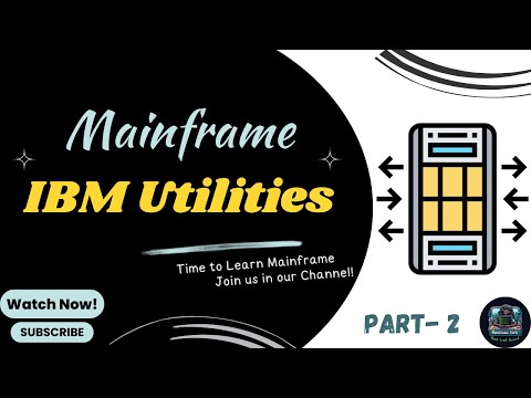 Mainframe - Basic IBM Utilities #mainframe #utilities #youtube #ibm #IEFBR14 #viralvideos #IEBCOPY