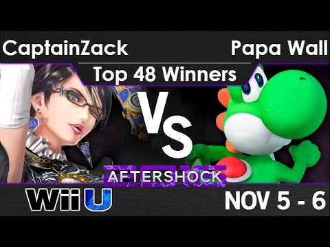 AFSK 16 - DMG | CaptainZack (Bayonetta) vs Papa Wall (Yoshi) Top 48 Winners - Smash 4