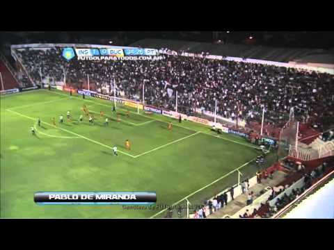 Gol de Pablo Miranda. Instituto 1 Boca Unidos 0. Fecha 25. Torneo Primera B Nacional.FPT