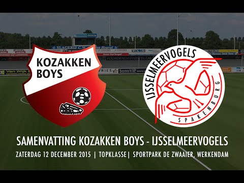 Samenvatting Kozakken Boys - IJsselmeervogels 15/16