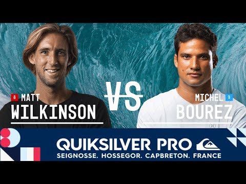 Wilkinson vs. Bourez - Round Two, Heat 6 - Quiksilver Pro France 2018
