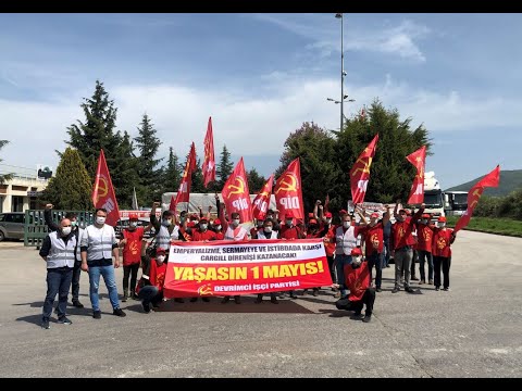 Cargill’de erken 1 Mayıs kutlaması: Yaşasın işçilerin ekmek ve hürriyet mücadelesi! Yaşasın 1 Mayıs!