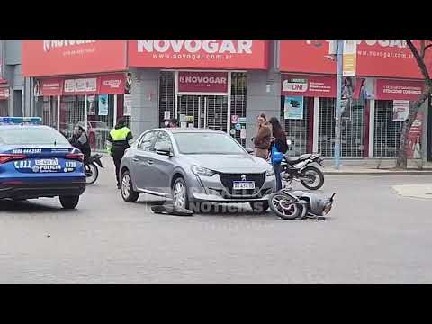 Accidente en Bv. Santa Fe y Alvear