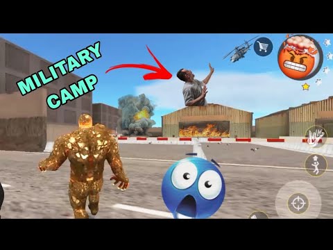 MUTANT Wanted to Destroy 🔥☠️ Military Base In ROPE HERO VICE TOWN (WHY!🤯💥)