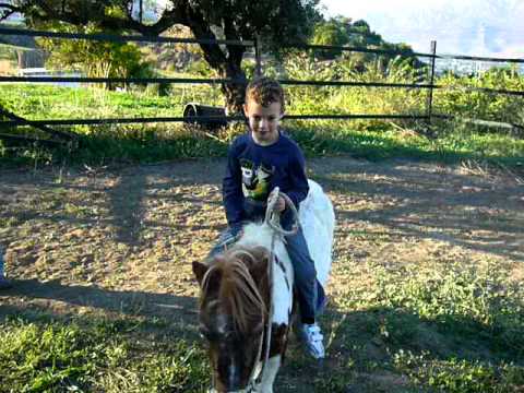 cabalgando por la  pradera