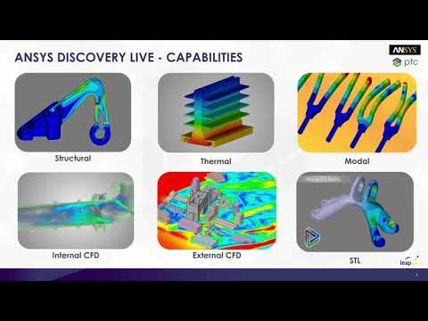 ANSYS Discovery Live - Parts 1 & 2 (Intro & Case Studies)