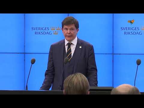 Talmannen Andreas Norlén utesluter inte extraval