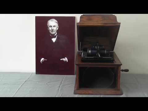 Edison blue amberol cylinder 1584 - On A Good Old Time Straw Ride by Byron G. Harlan