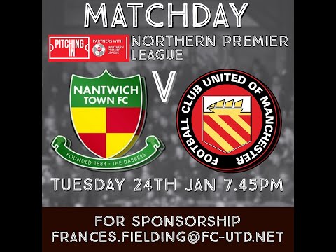 Nantwich Town vs FC United - Highlights - 24-01-2023