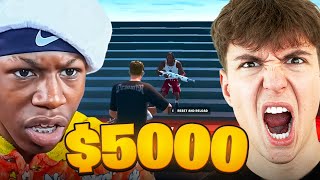 Clix 1v1's Rakai for $5,000 (99-0 Kill lead)