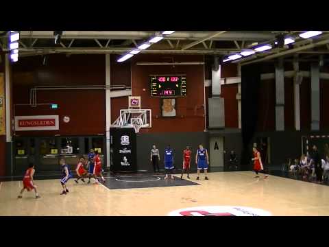 BG Fryshuset some nice scoring versus Orongo from Sundsvall