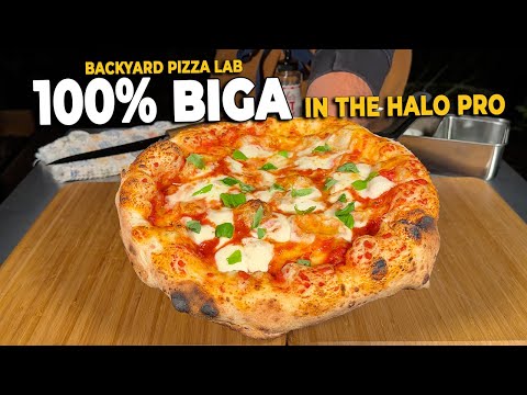 100% BIGA Pizza Dough (In the Ooni Halo Pro) — Preferment Explained + Bake Night
