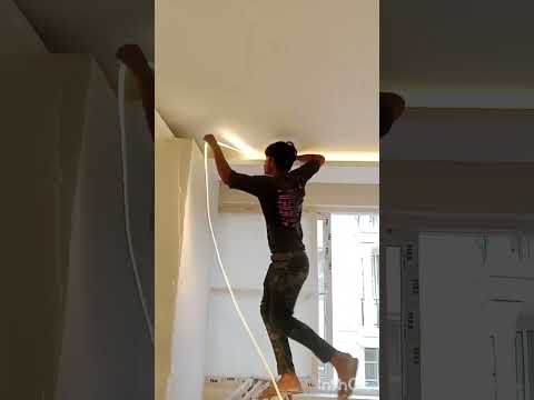 How to install rope lighting on ceiling, led strip, led strip lights, led strip light