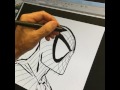 Live Drawing Of Spider Man