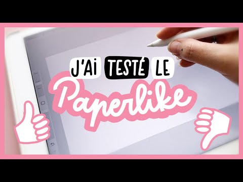 DESSINER COMME SUR DU PAPIER ? REVUE DU FILM PROTECTEUR PAPERLIKE | iPad Lettering & Illustration
