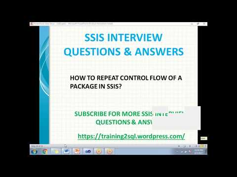 HCL SSIS Interview Questions