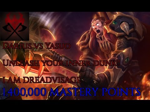 Darius vs Yasuo [7.7][RANKED]  - WE BACK BABY! - [ROAD TO DIAMOND] -- 1,400,000 MASTERY POINTS --