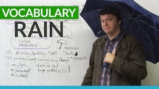 English Vocabulary: Talking about RAIN