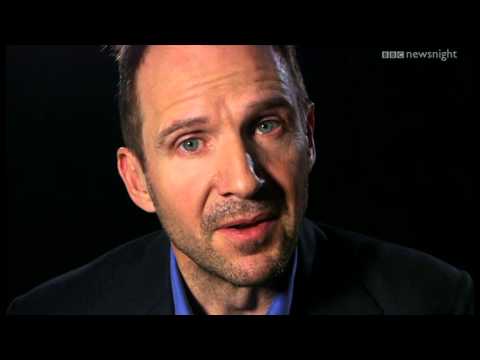 Ralph Fiennes reads a Shakespearean sonnet to close out the programme - Newsnight