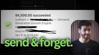 He forgot he sent the proposal. Woke up to $27K.