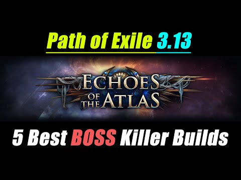 [PATH OF EXILE 3.13] 5 BEST BOSS KILLERS / LEAGUE STARTERS for Echoes of the Atlas & Ritual League
