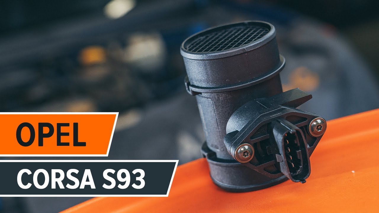Udskift luftmængdemåler - Opel Corsa S93 | Brugeranvisning